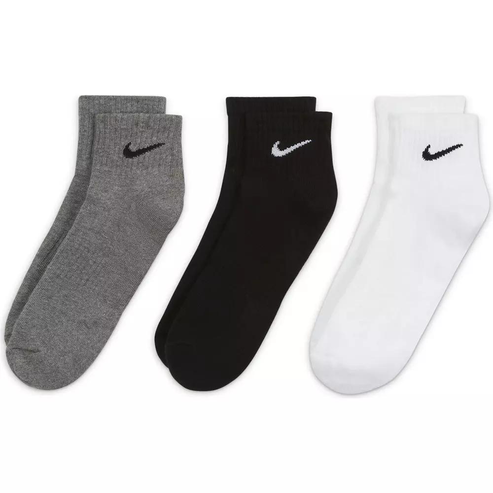 Men's Nike 3-pack Everyday Cushion Ankle Training Socks,  Product Image