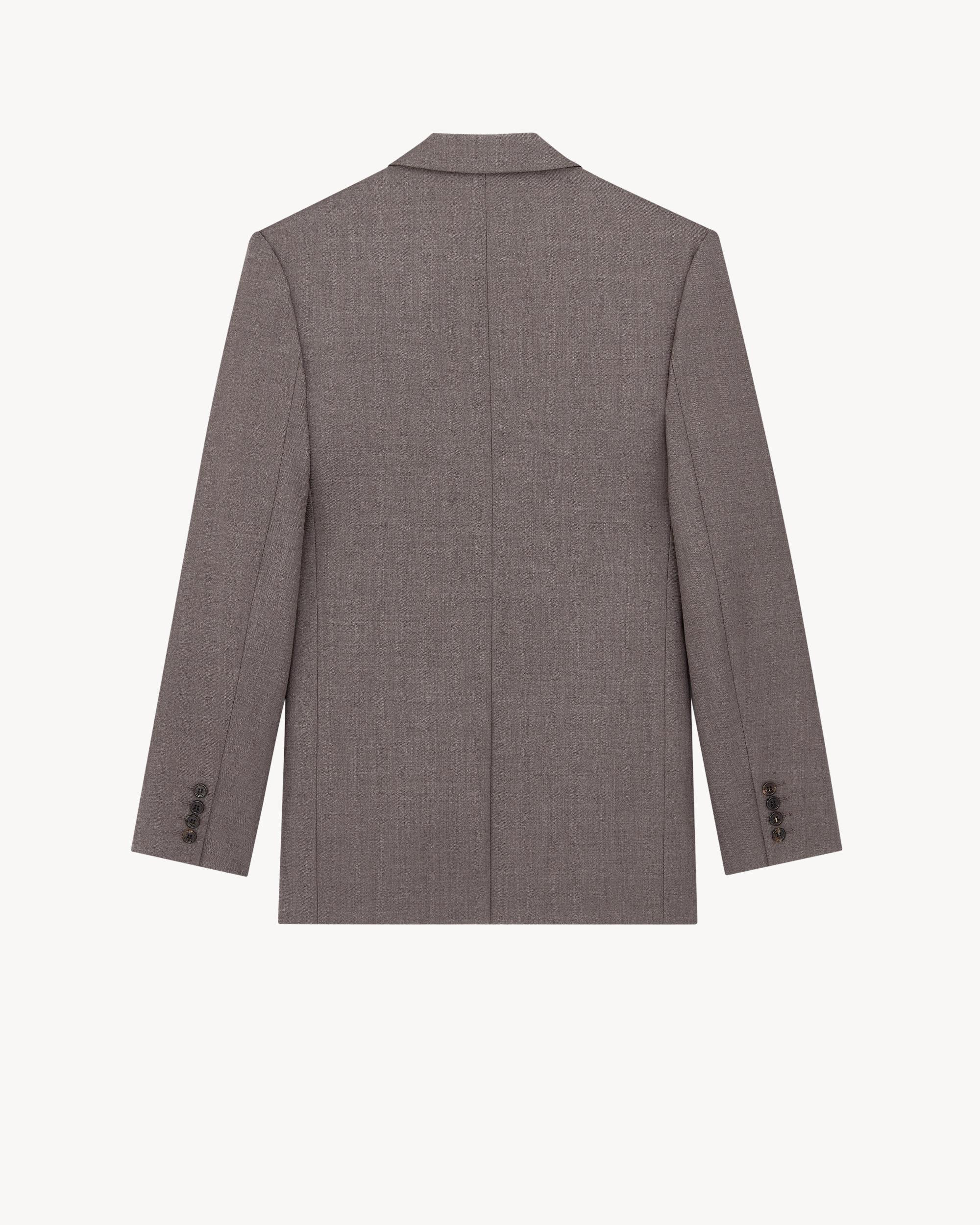 Yves jacket in wool chiné Product Image