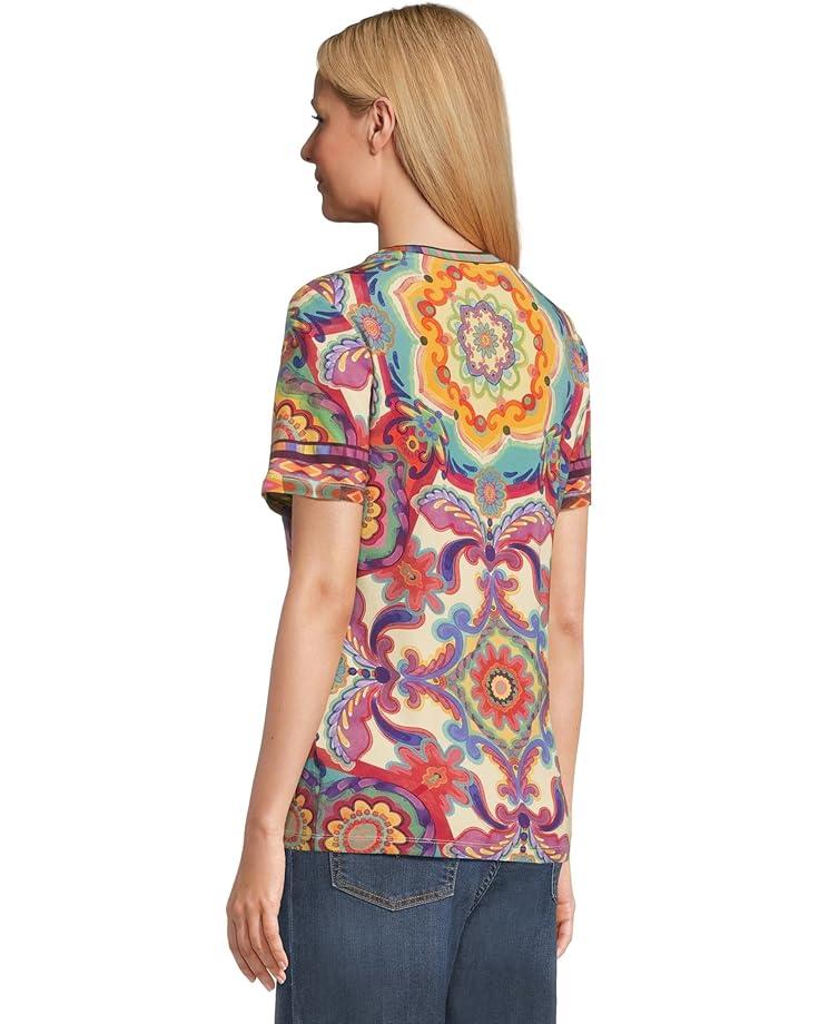 The Janie Favorite 3/4 Sleeve Crew Neck Tee Product Image