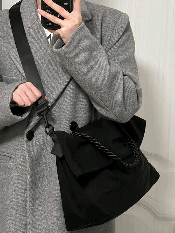 Classic Solid Color Bags Accessories Crossbody Bags Product Image