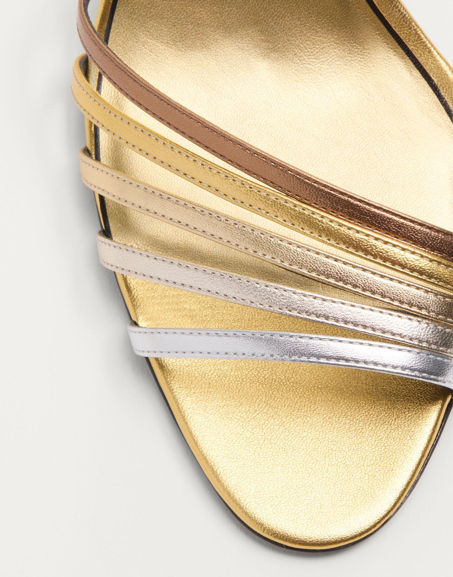 Ladycrush Sandal In Laminated Nappa With Crystals 85Mm Product Image