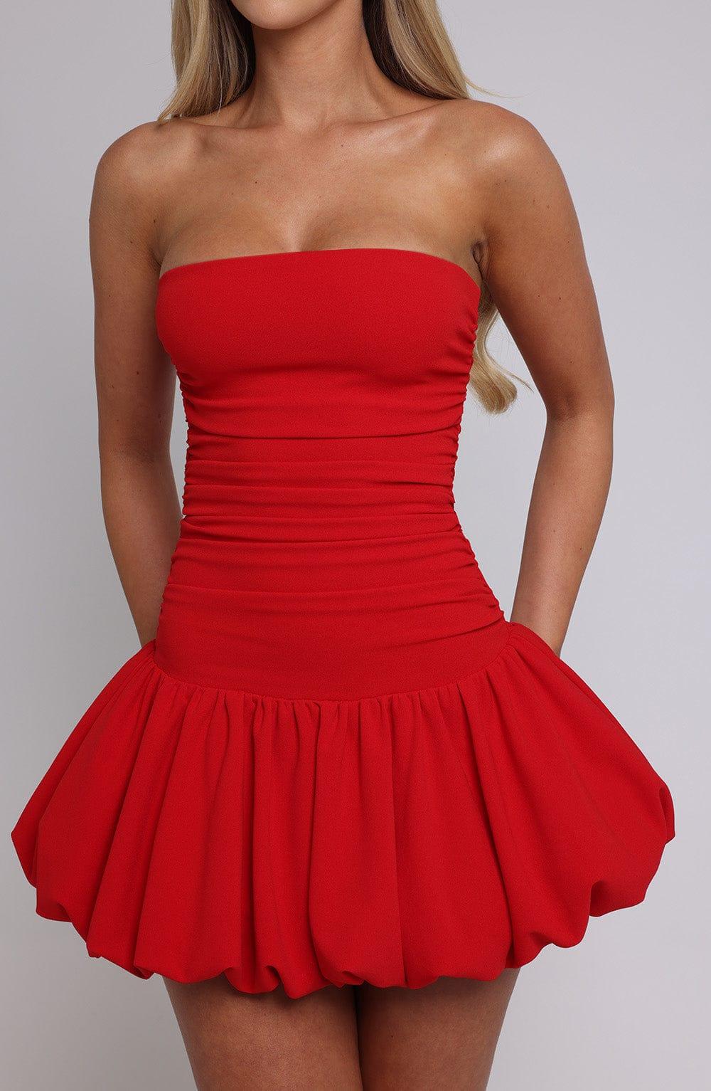 Gemma Mini Dress - Red Product Image