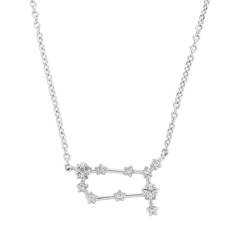 MC Collective Cubic Zirconia Constellation Necklace, Women's, 14k Gold Tone Gemini Product Image