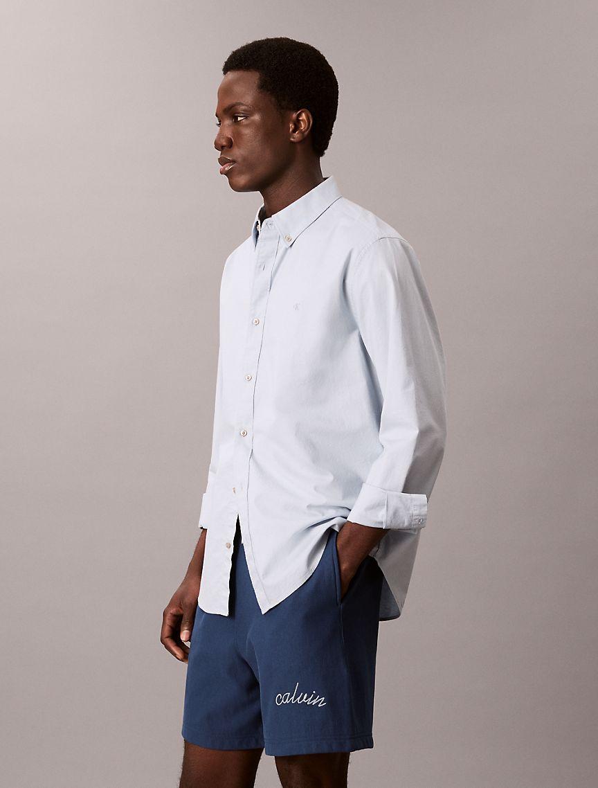 Embroidered Logo French Terry Shorts Product Image