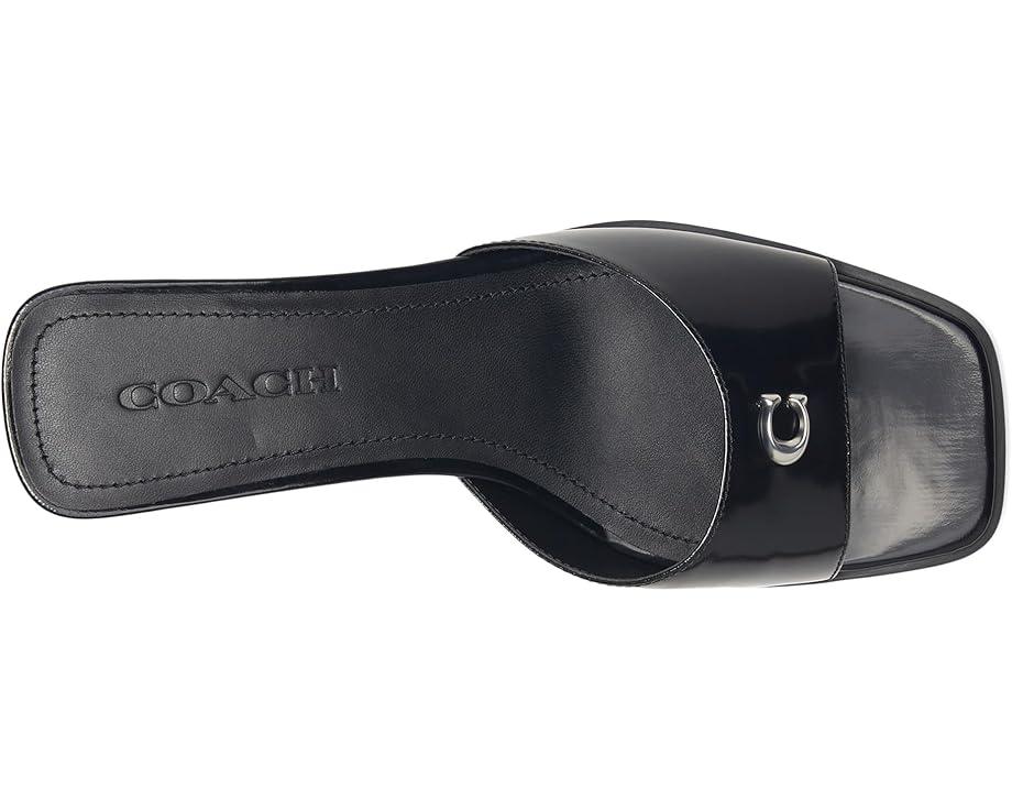 Sculpted C Coated Canvas Block Heel Sandals Product Image