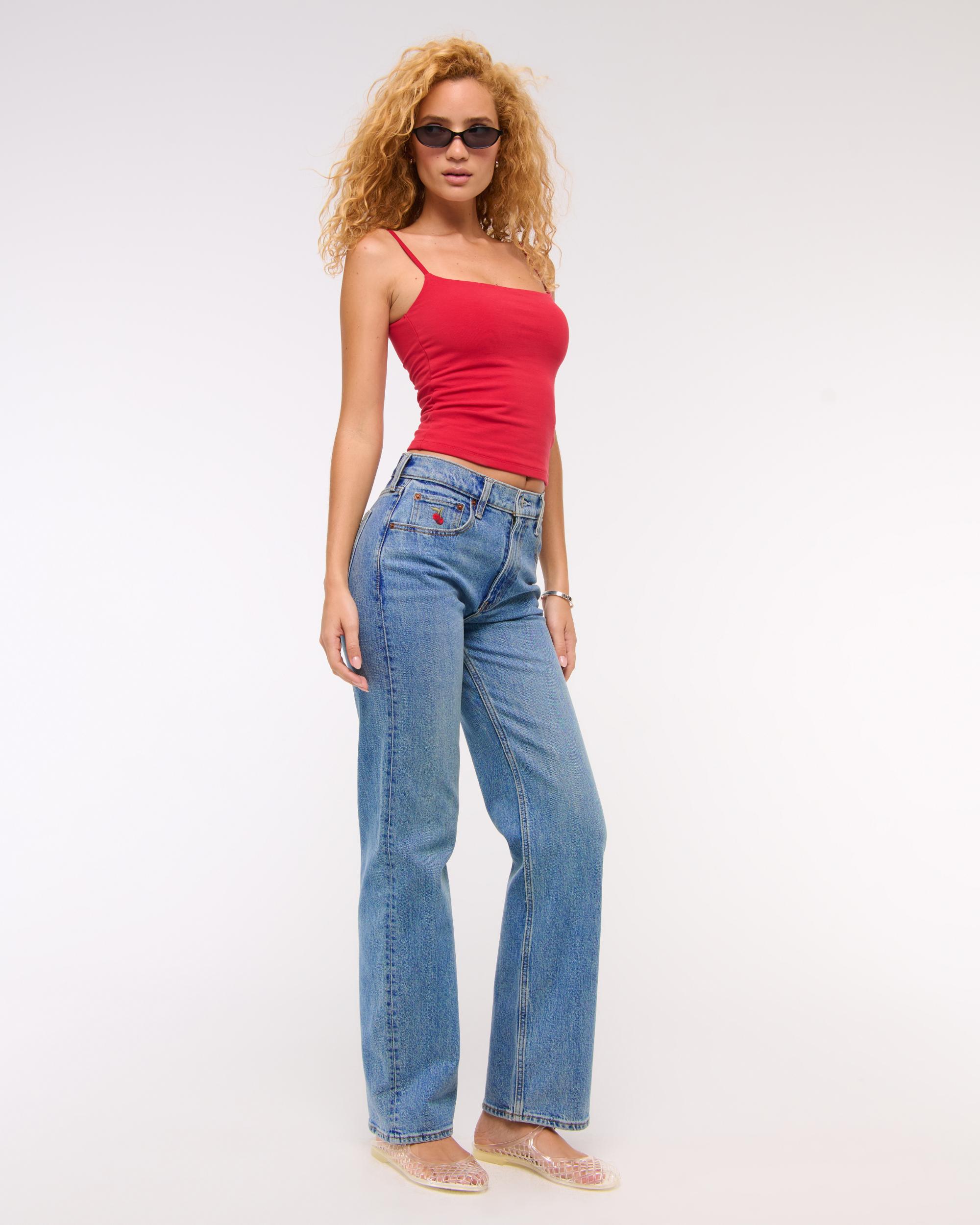 Curve Love High Rise 90s Relaxed Jean Product Image