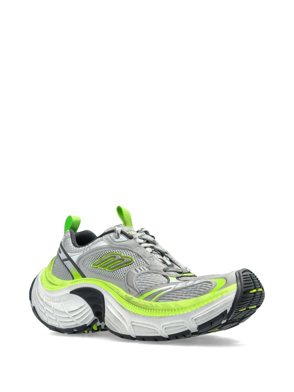 BALENCIAGA Multicolor Mesh And Rubber 6xl Sneakers In Multicolour Product Image