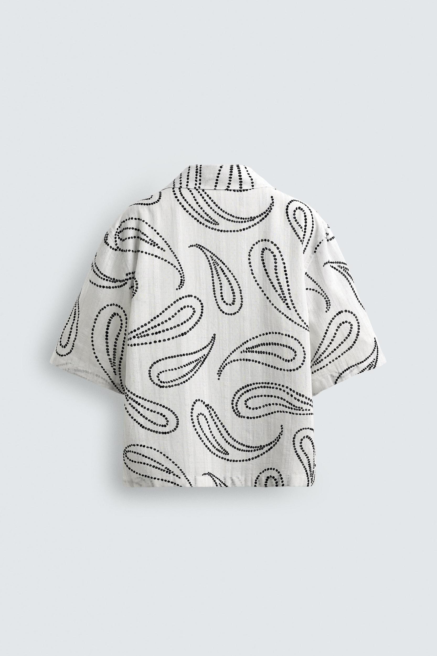 PAISLEY JACQUARD SHIRT Product Image