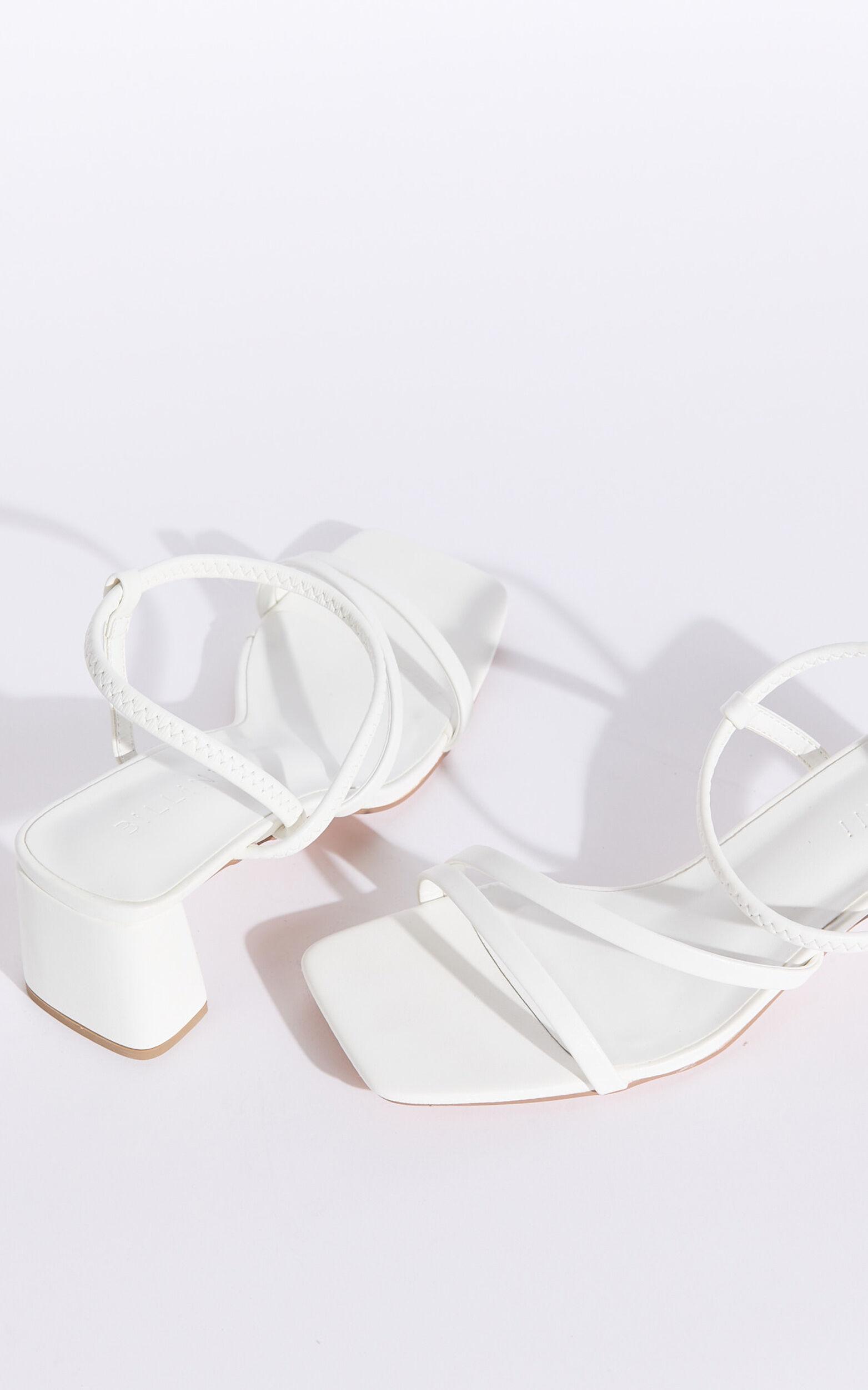 Billini - Hennie Heels in White Product Image