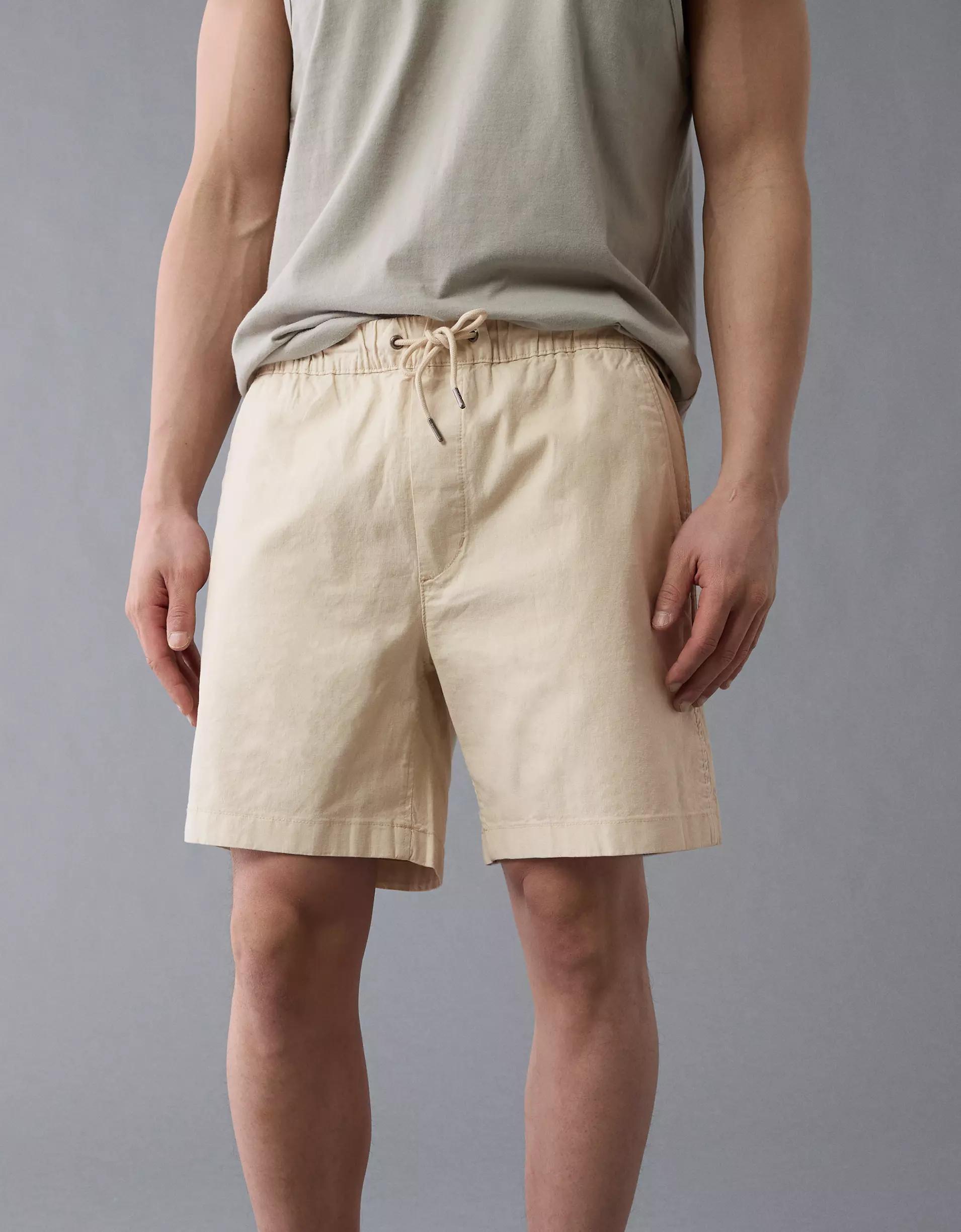 AE 7" Flex Linen-Blend Trekker Short Product Image