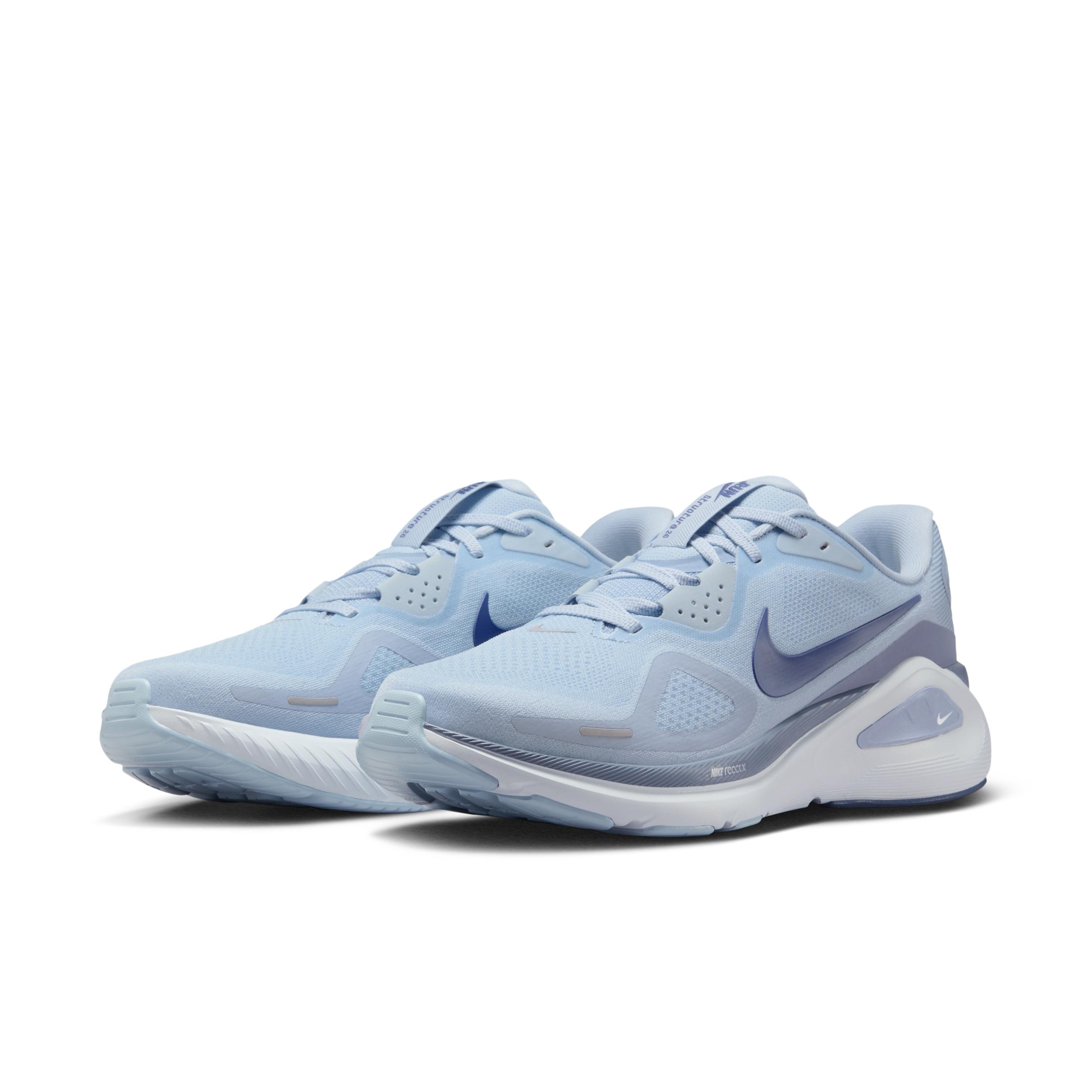 Nike Mens Structure 26 Road Running Shoes | HJ1102-401 Product Image