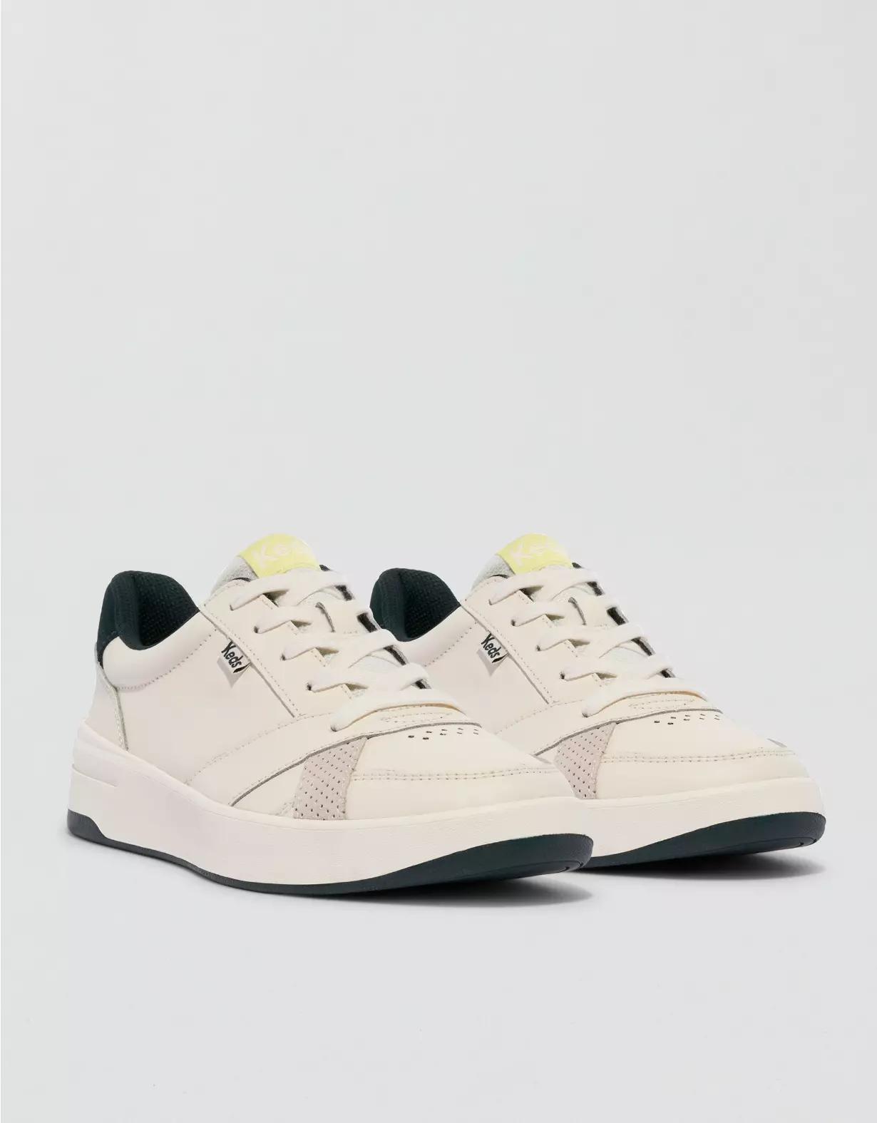 Keds The Court Leather Lace-Up Sneaker Product Image