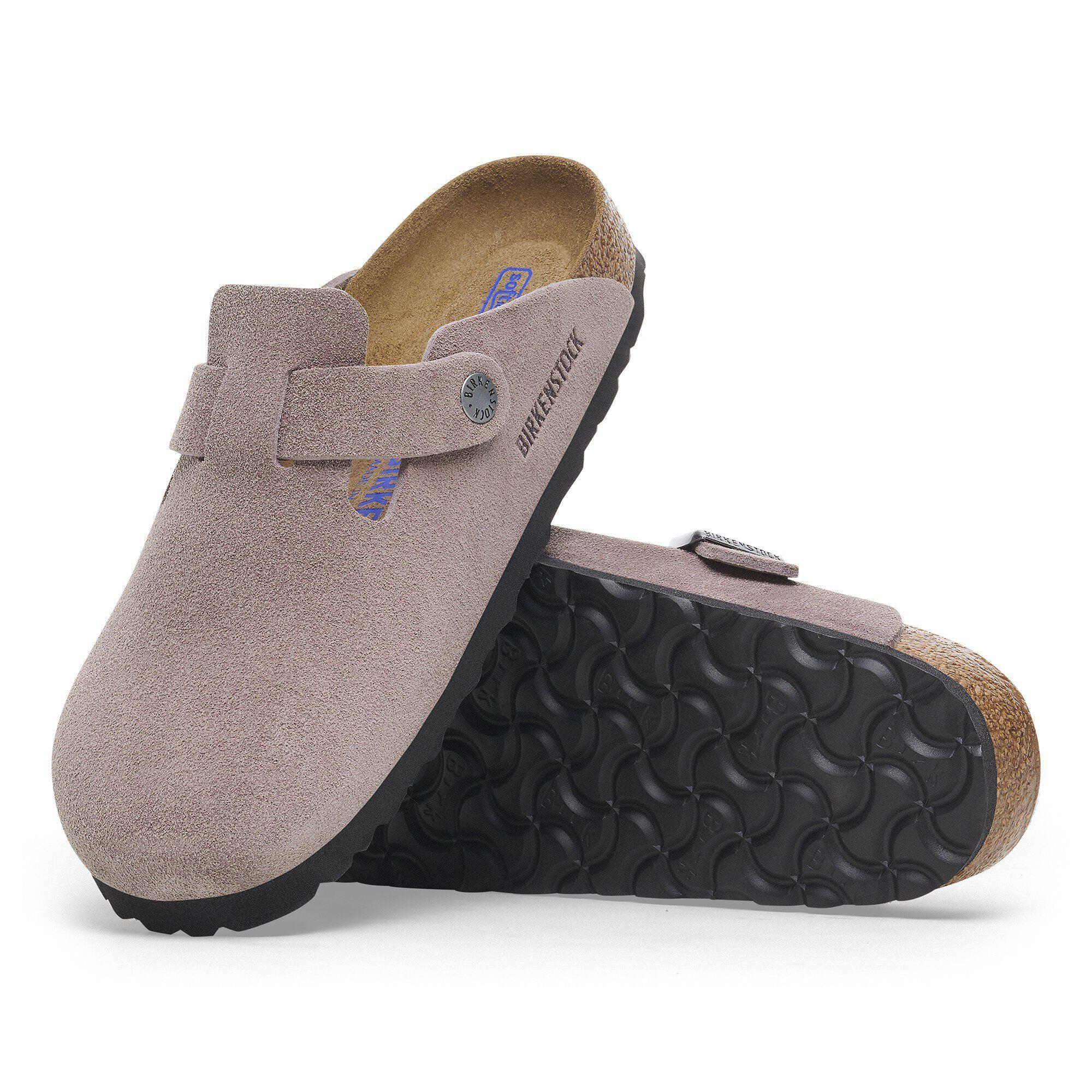 Boston Soft Footbed Suede Leather Faded Purple Product Image