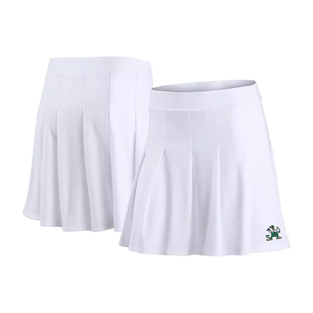 Women's Fanatics White Notre Dame Fighting Irish Heritage Primary Skirt,  Product Image
