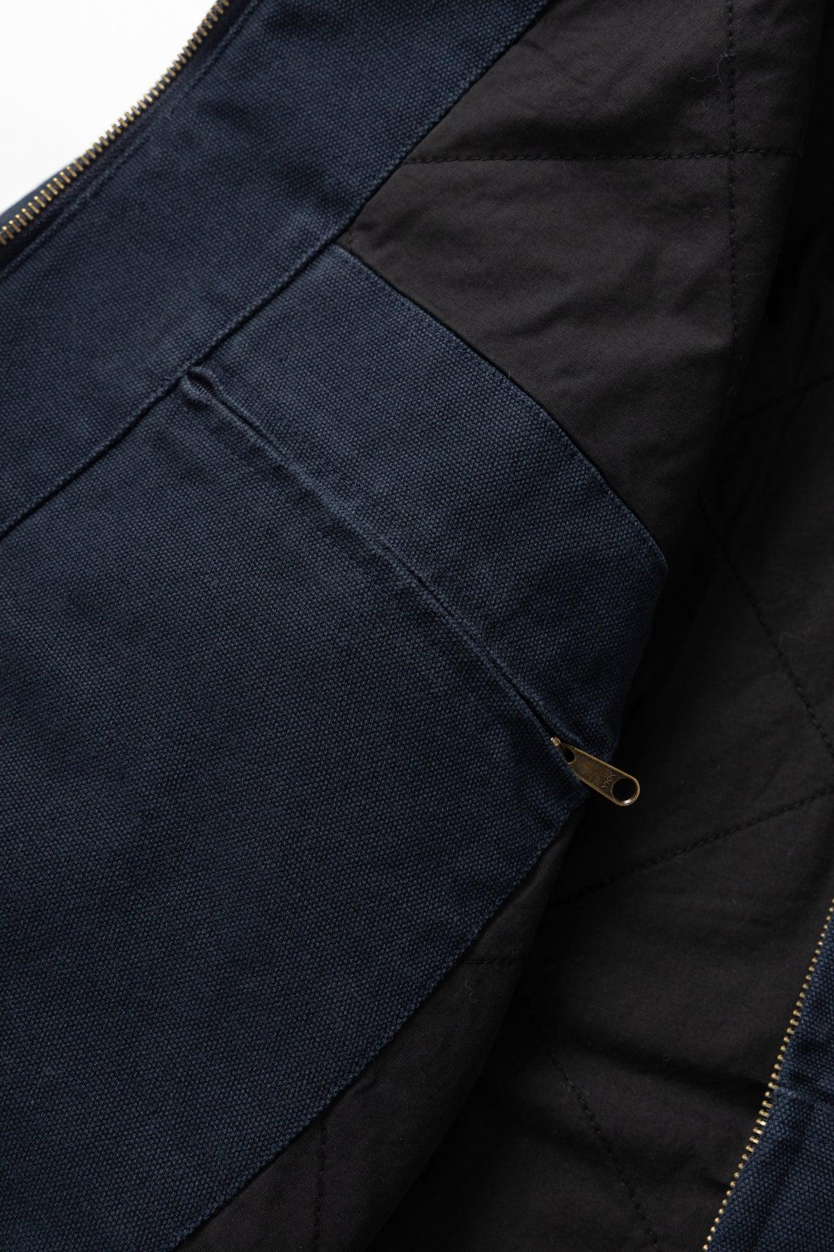 Okonkwo MFG - Canvas Hooded Jacket - Navy Product Image