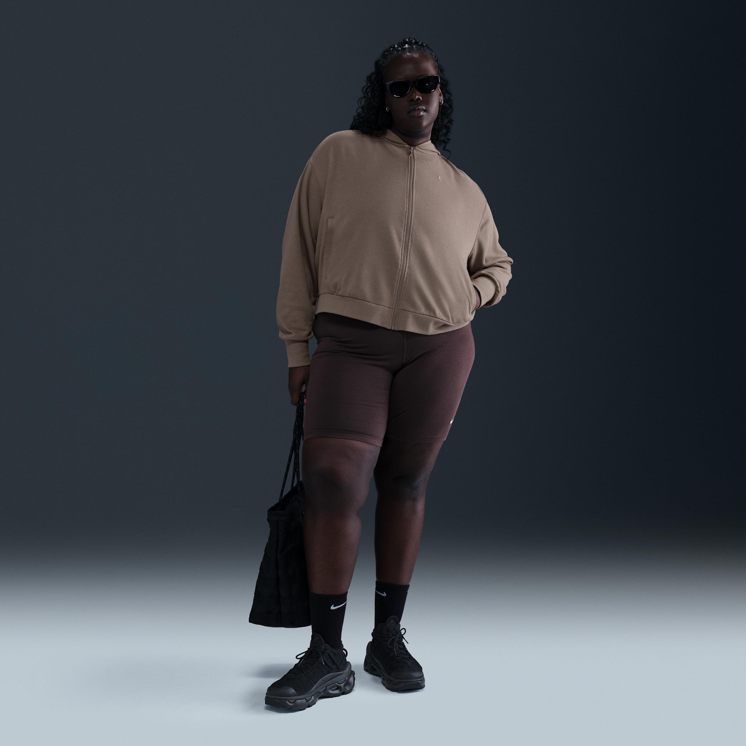 Nike Sportswear Chill Terry Women's Loose Full-Zip French Terry Hoodie (Plus Size) Product Image