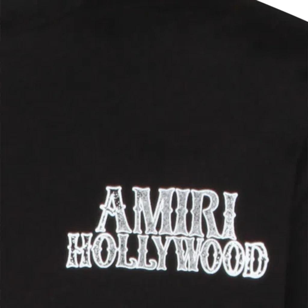 AMIRI Mens Black Hollywood City Relaxed-fit Cotton-jersey T-shirt Xl Product Image