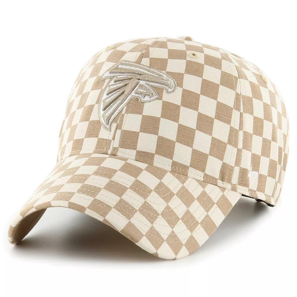 Women's '47 Tan Atlanta Falcons Vibe Check Clean Up Adjustable Hat, Team Product Image