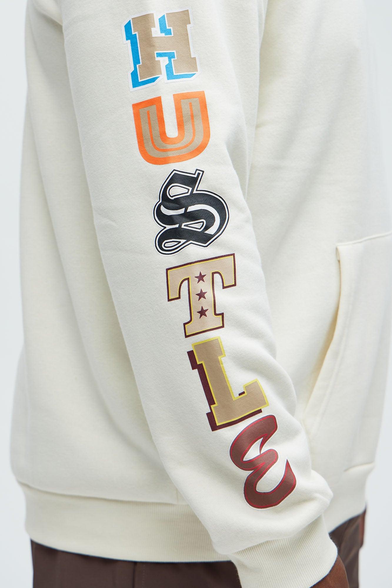 Hustle Daily Hoodie - Off White Product Image