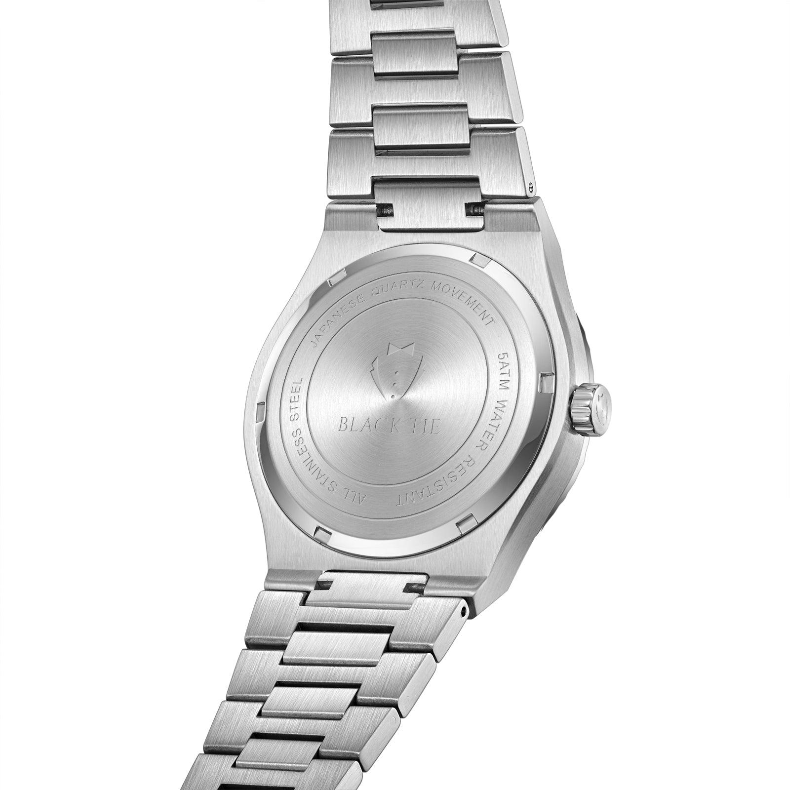 BLACK TIE MENS DIAMOND CUT WATCH Product Image