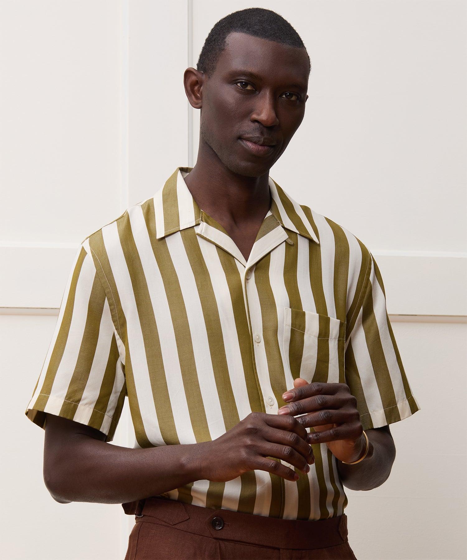 Cropped Rayon Capri Shirt Product Image