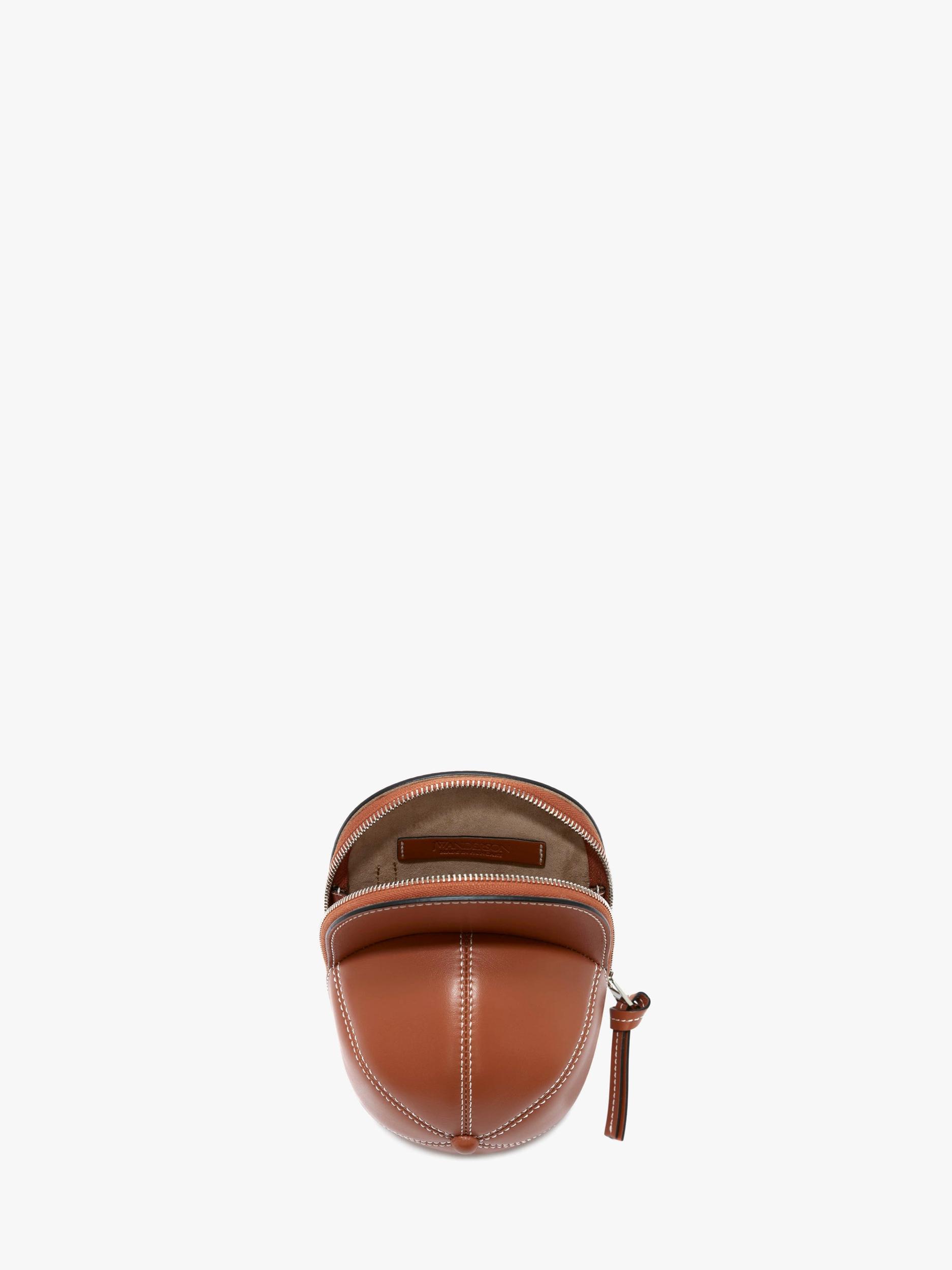 MEDIUM CAP BAG - LEATHER CROSSBODY BAG Product Image