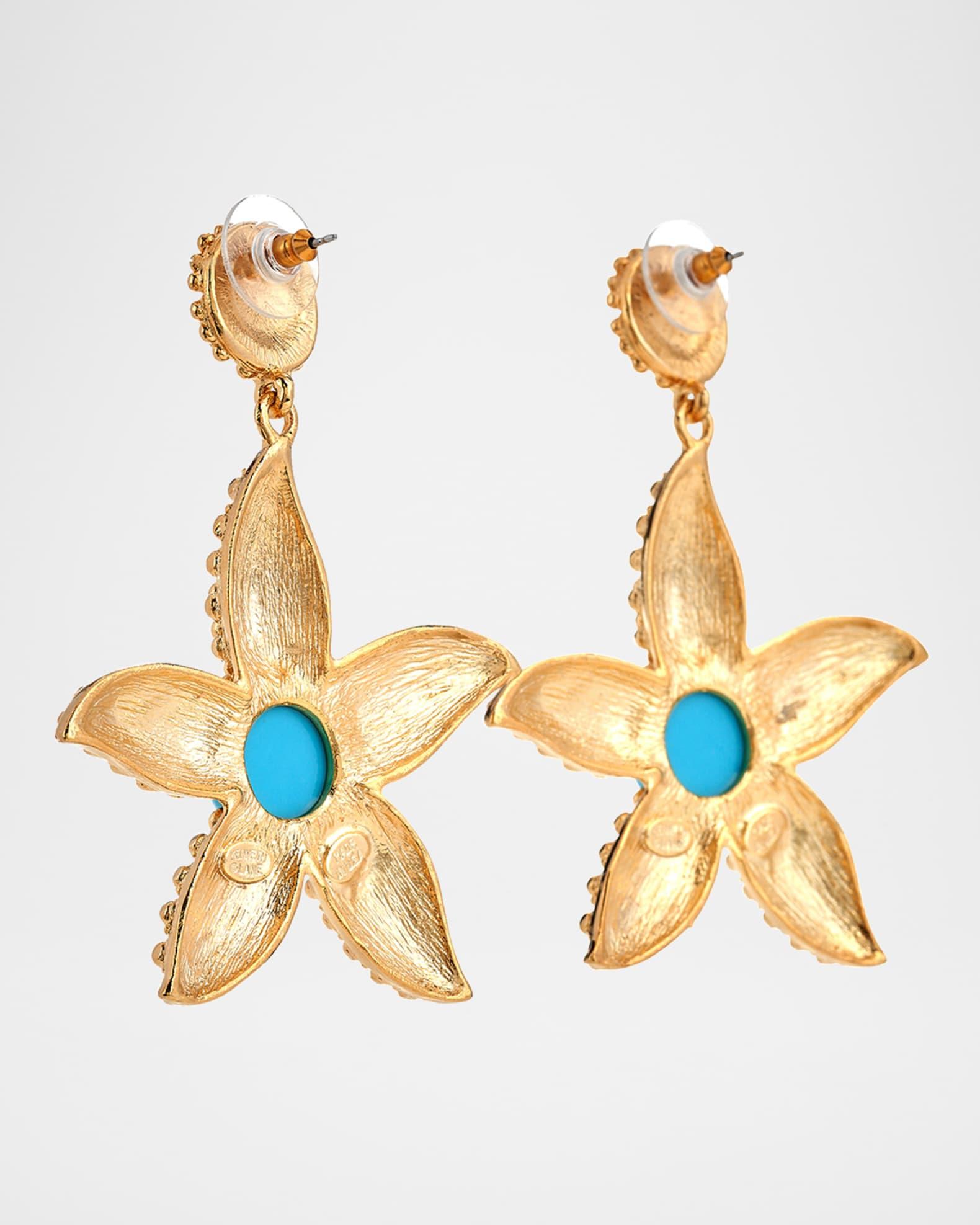 Starfish Cabochon Earrings Product Image