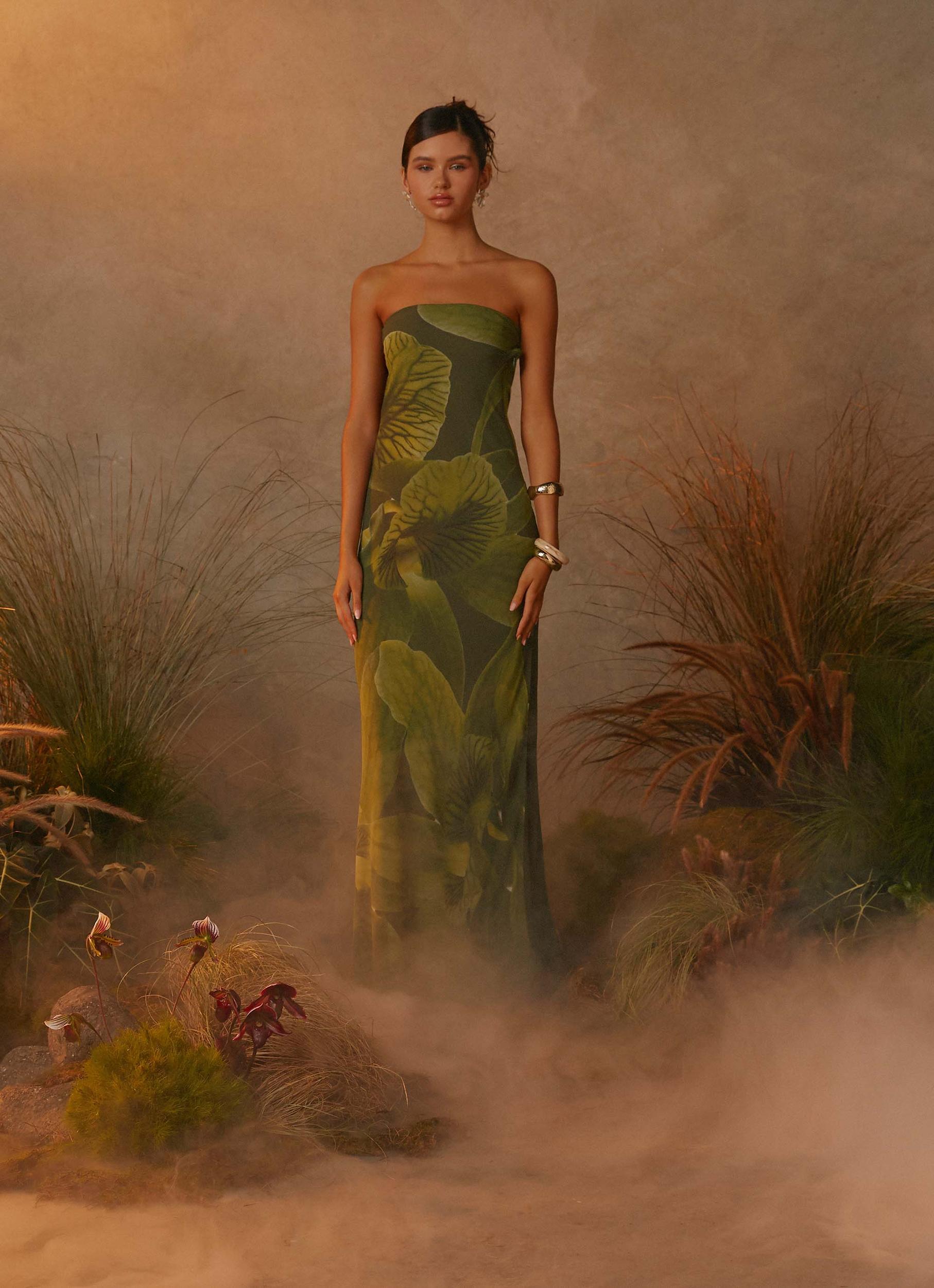 Nettle Maxi Dress - Tropic Floral Product Image