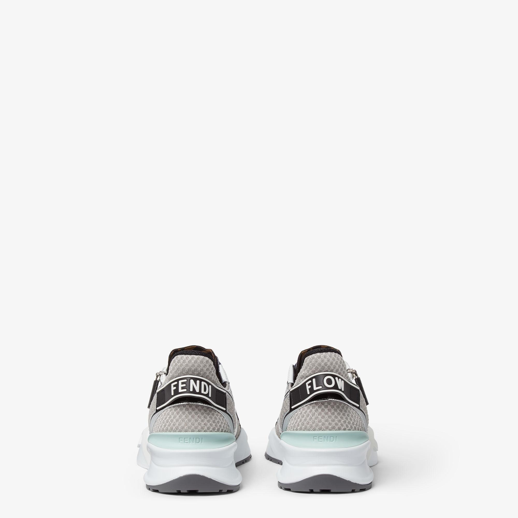 Fendi Flow SneakersWhite technical mesh low-tops Product Image