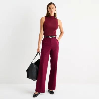 Worthington Womens High-Rise Modern Trouser Product Image