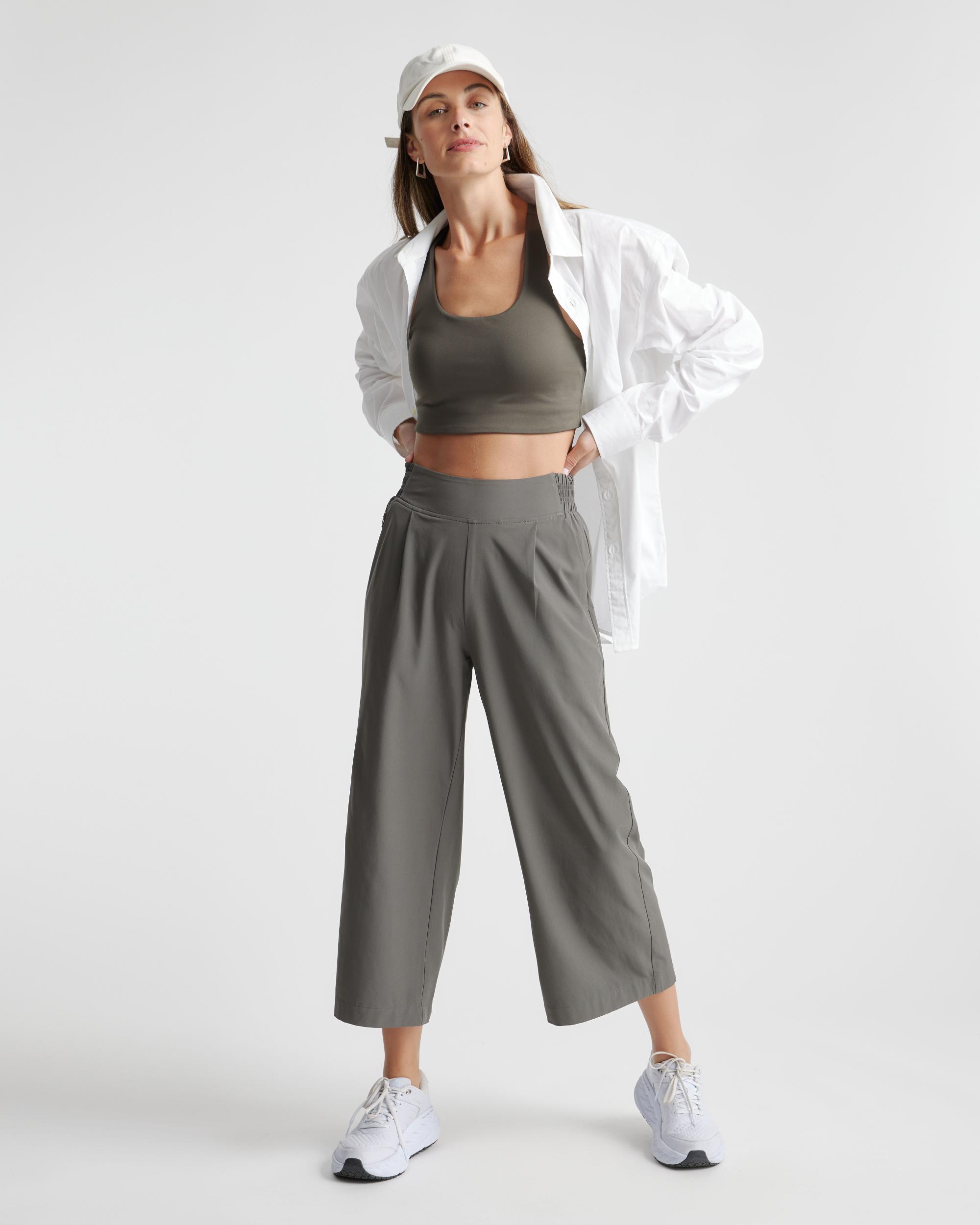Quince | Women's Performance Tech Wide Leg Pants Size XS, Recycled Polyester Product Image