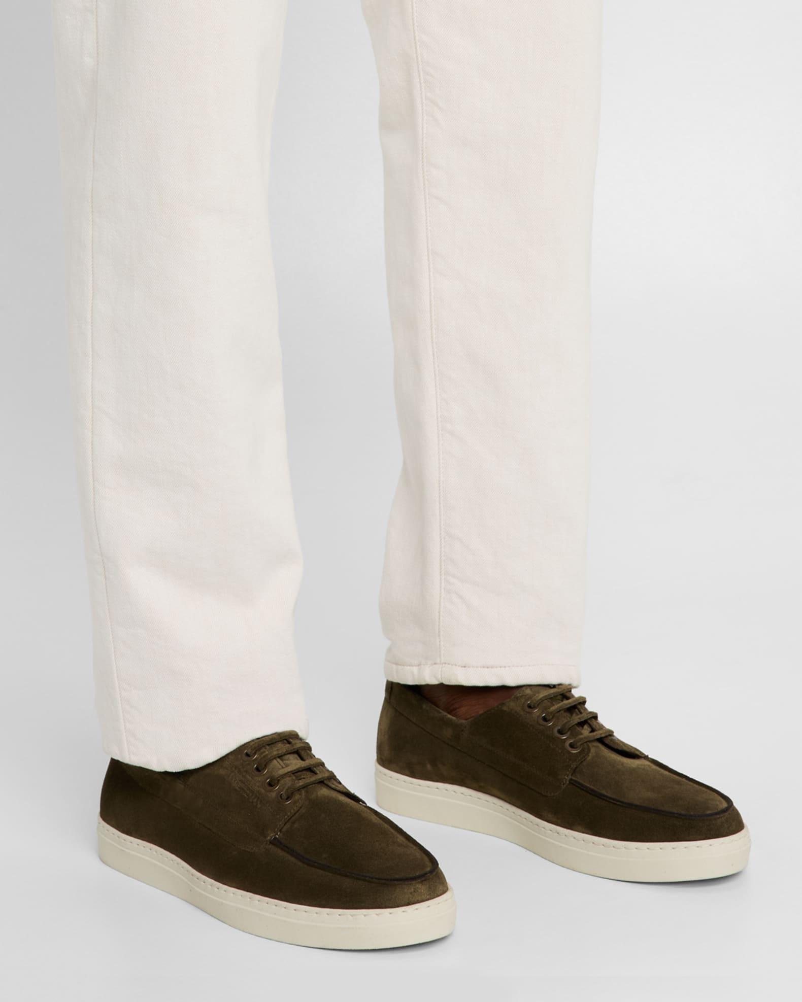 Mens Bristol Leather Boat Shoes Product Image