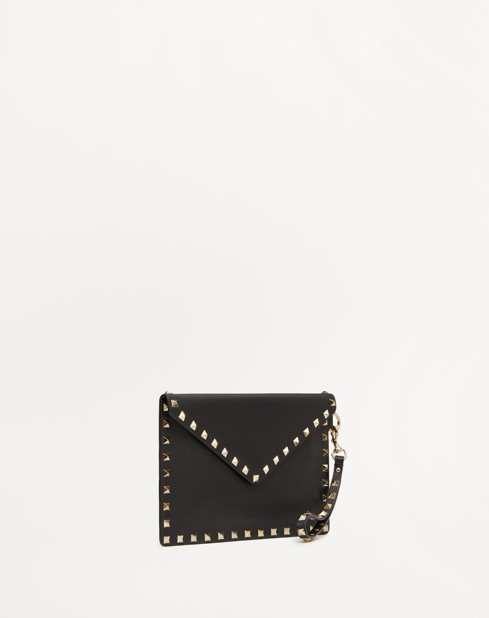 Rockstud Calfskin Pouch Product Image