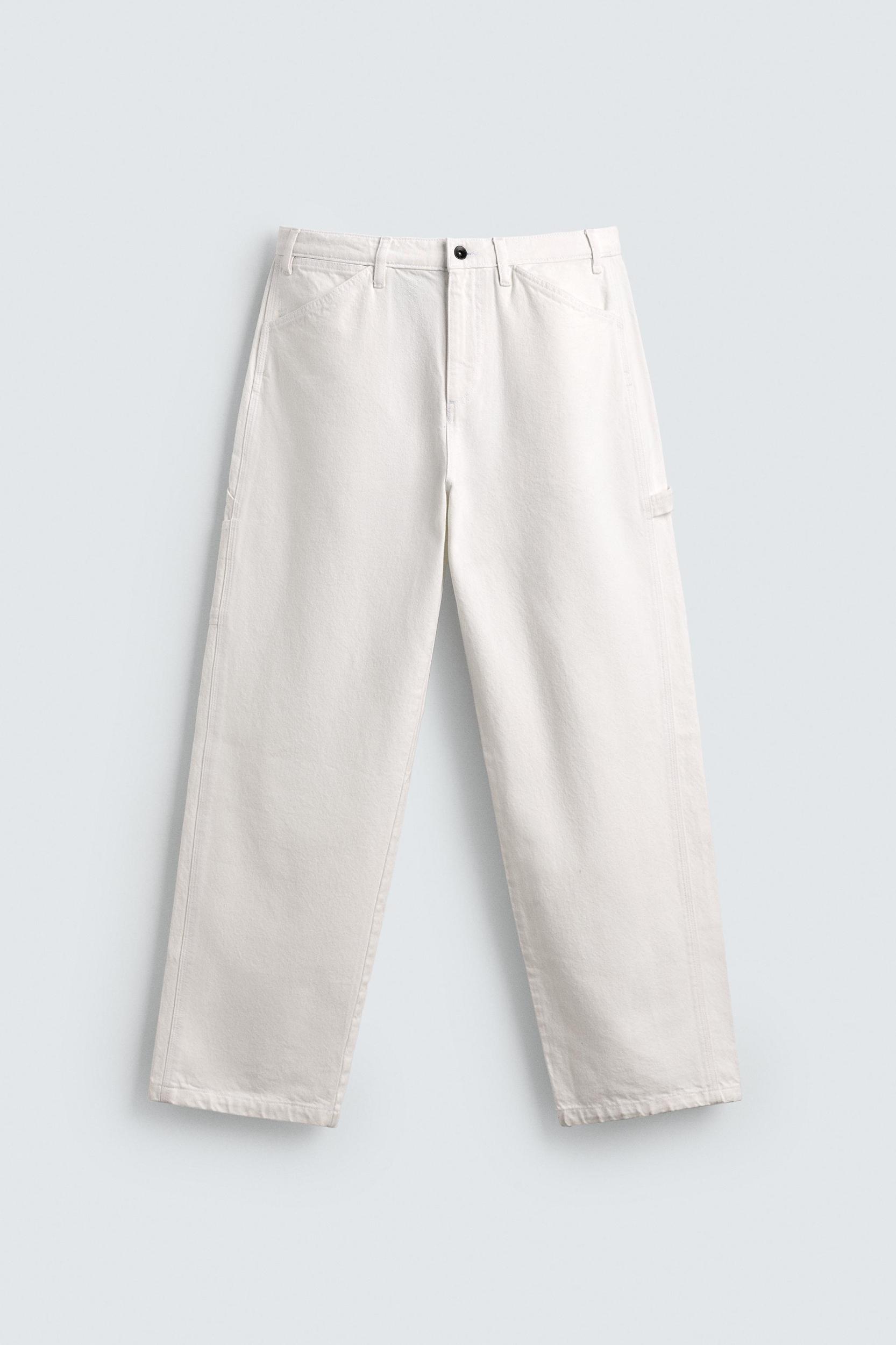 AARON LEVINE X ZARA CARPENTER POCKET PANTS Product Image