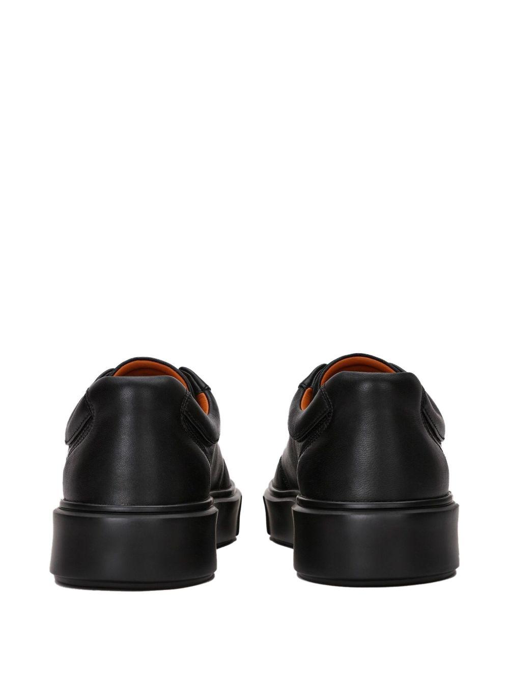 leather low-top sneakers Product Image