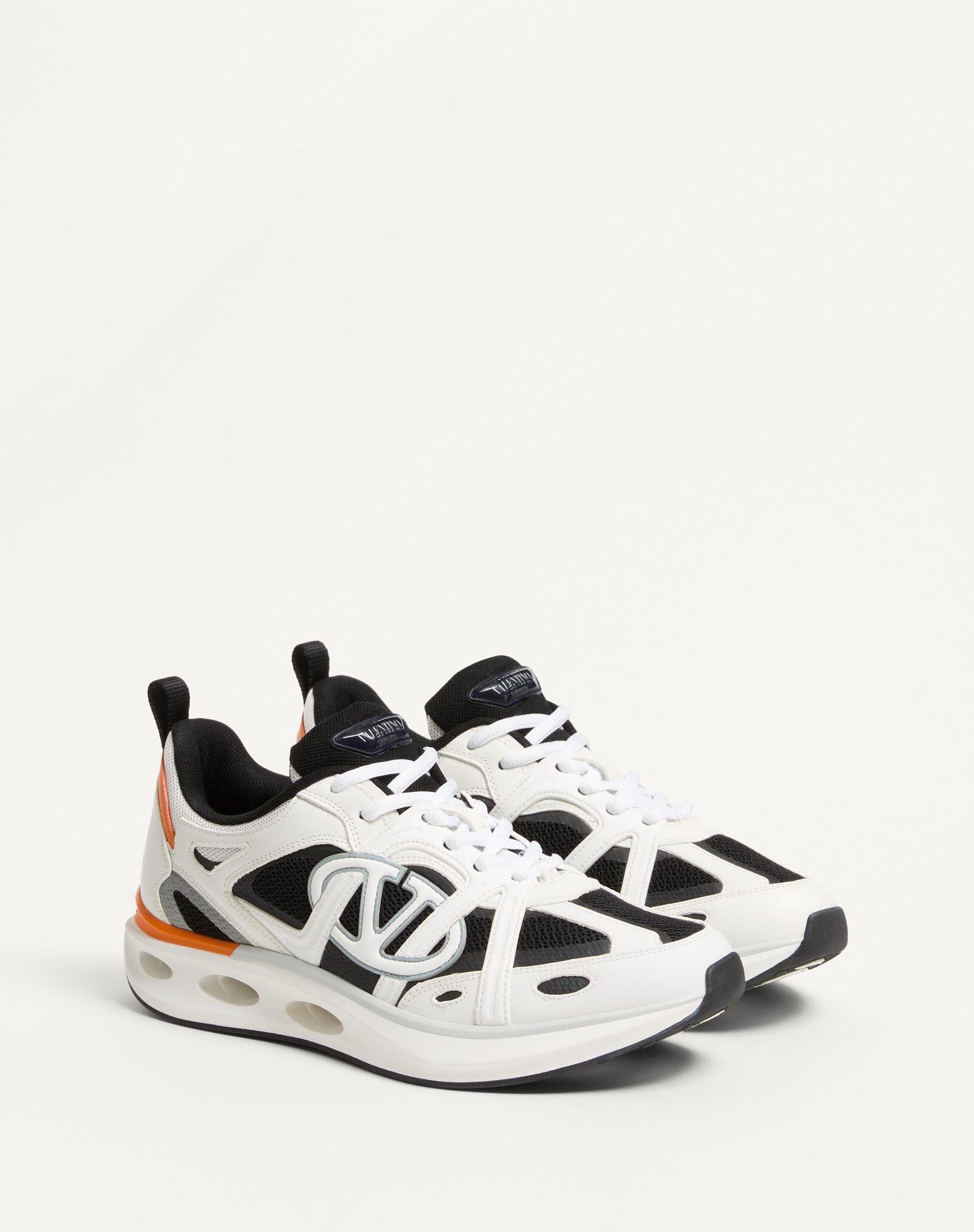 Vlogo Easyjog Low-Top Sneaker In Calfskin And Fabric Product Image