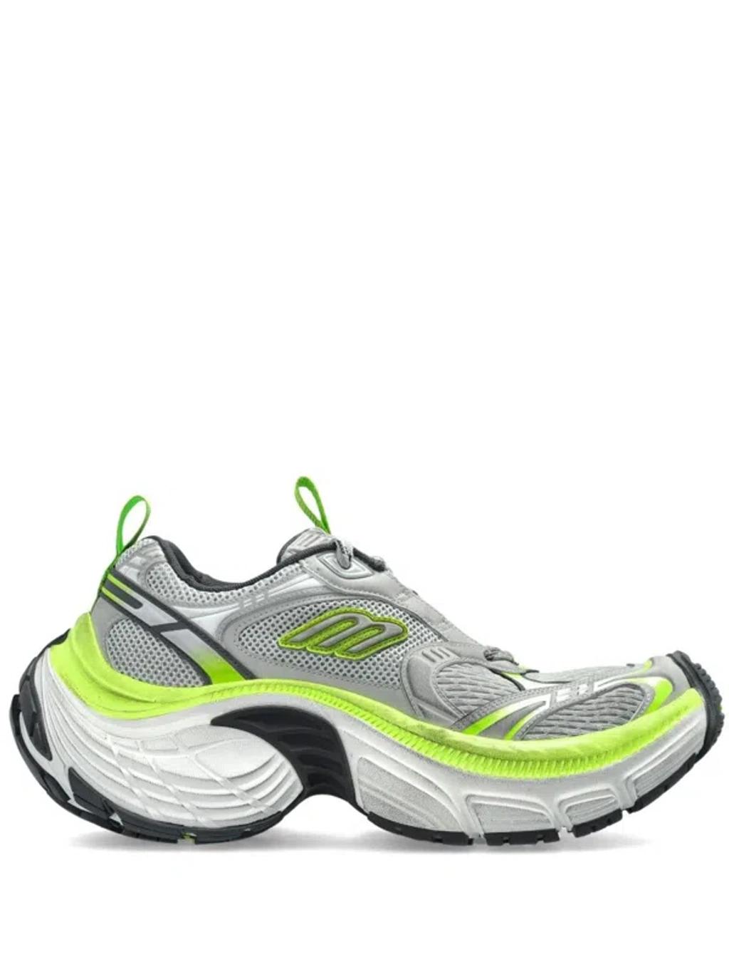 BALENCIAGA Multicolor Mesh And Rubber 6xl Sneakers In Multicolour Product Image