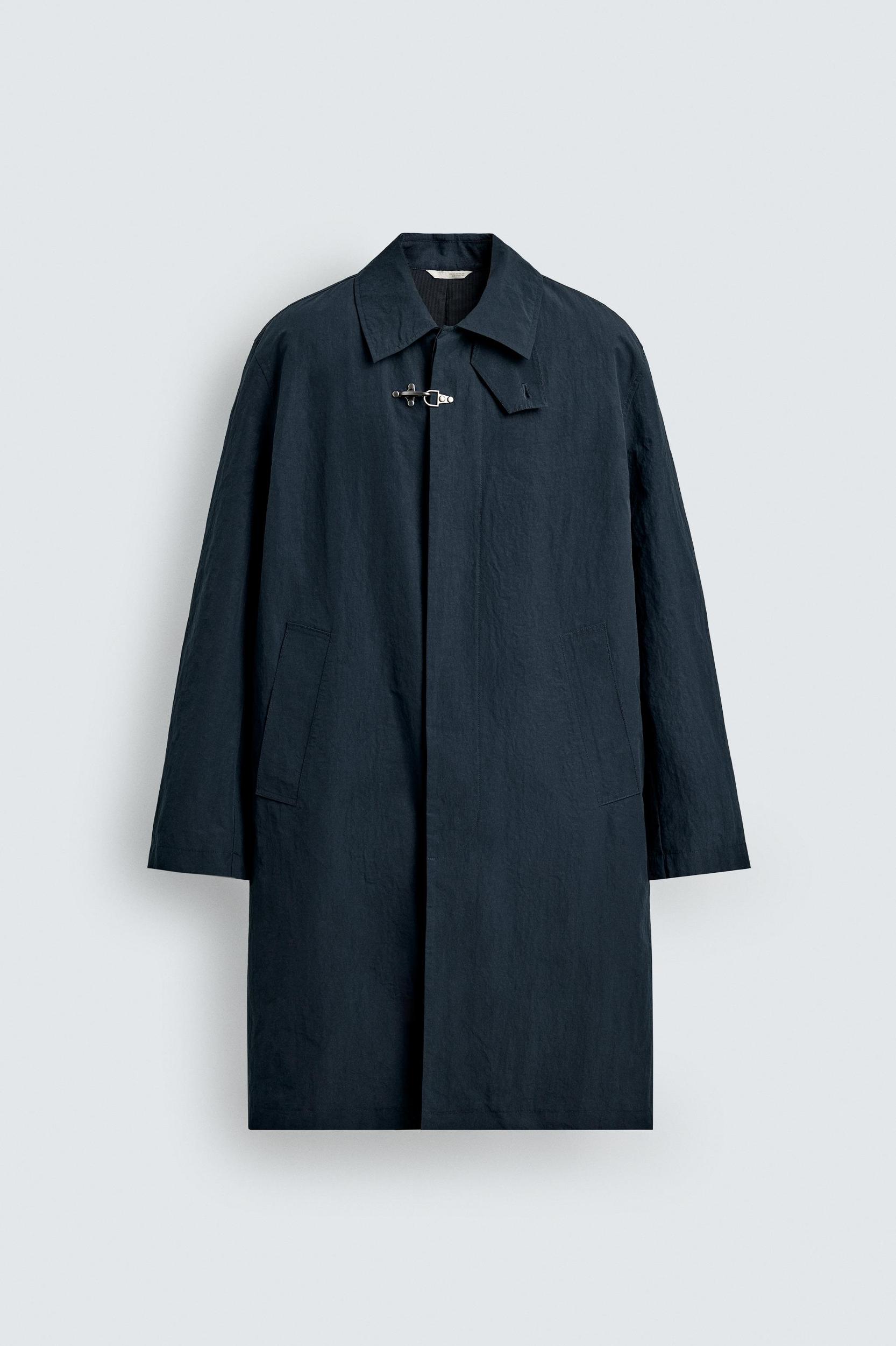 PADDED TECHNICAL TRENCH COAT Product Image