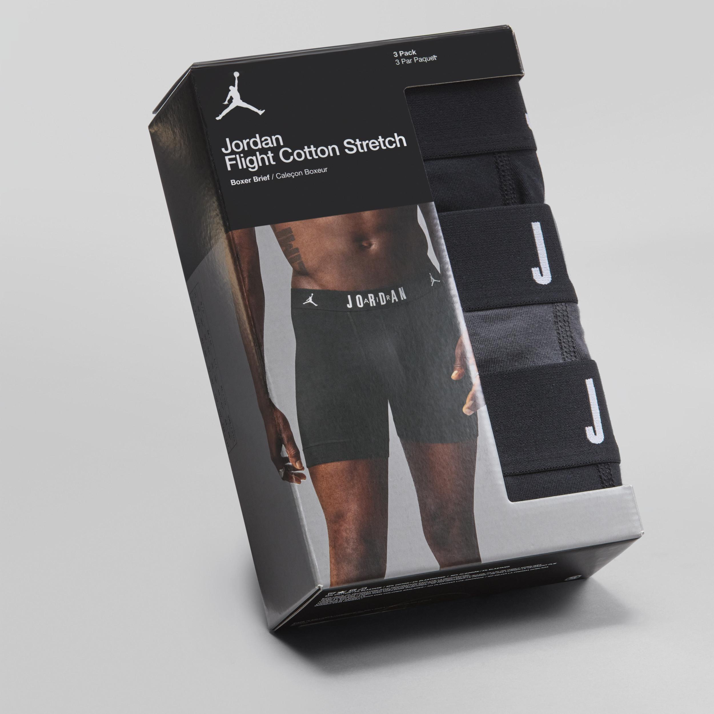 Jordan Men's Flight Cotton Core Boxer Briefs (3-Pack) Product Image