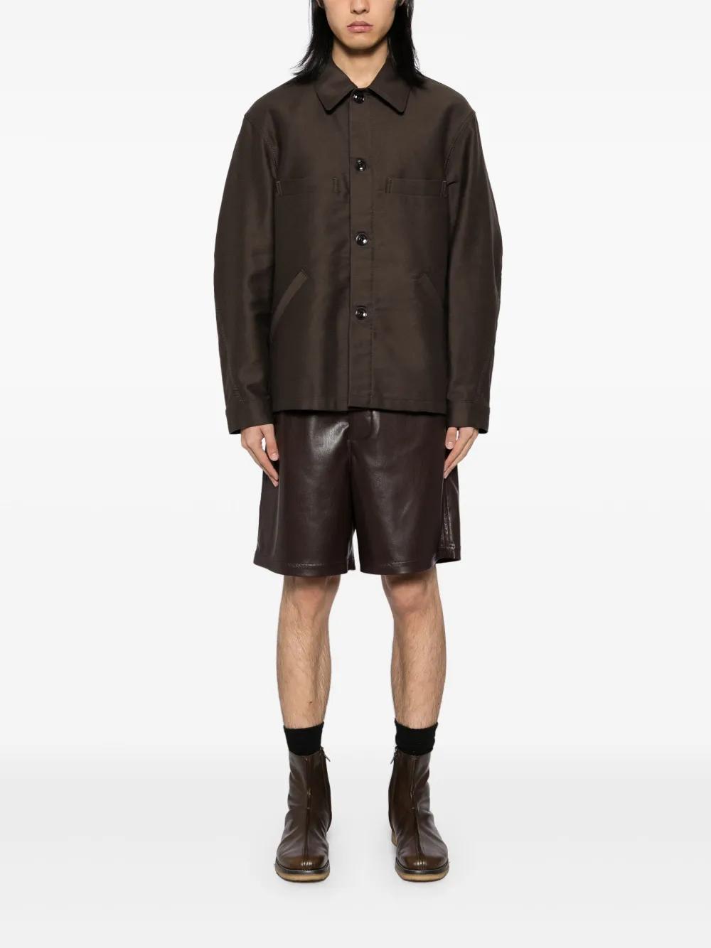 twisted sleeved workwear jacket Product Image