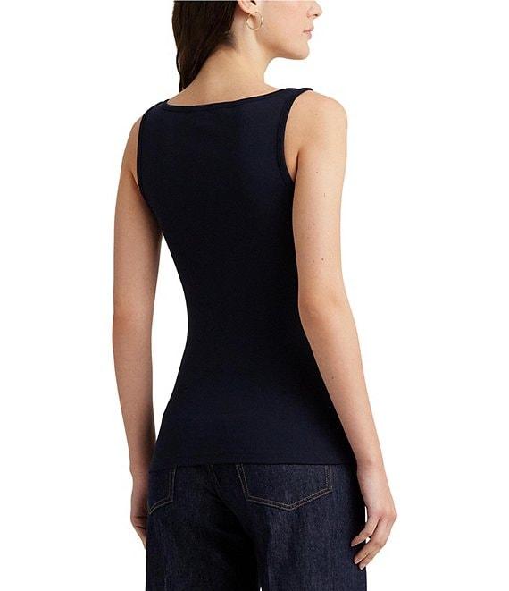 Lauren Ralph Lauren Stretch Cotton Tank Top Product Image