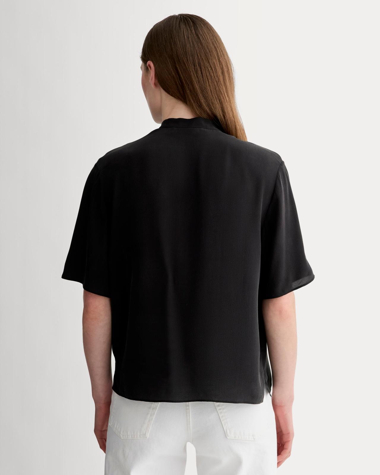 Womens Popover Top in Washable Silk Shirt by Everlane Product Image