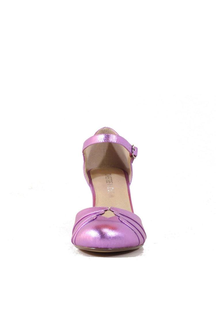Goldie Metallic Ballroom Heels Product Image
