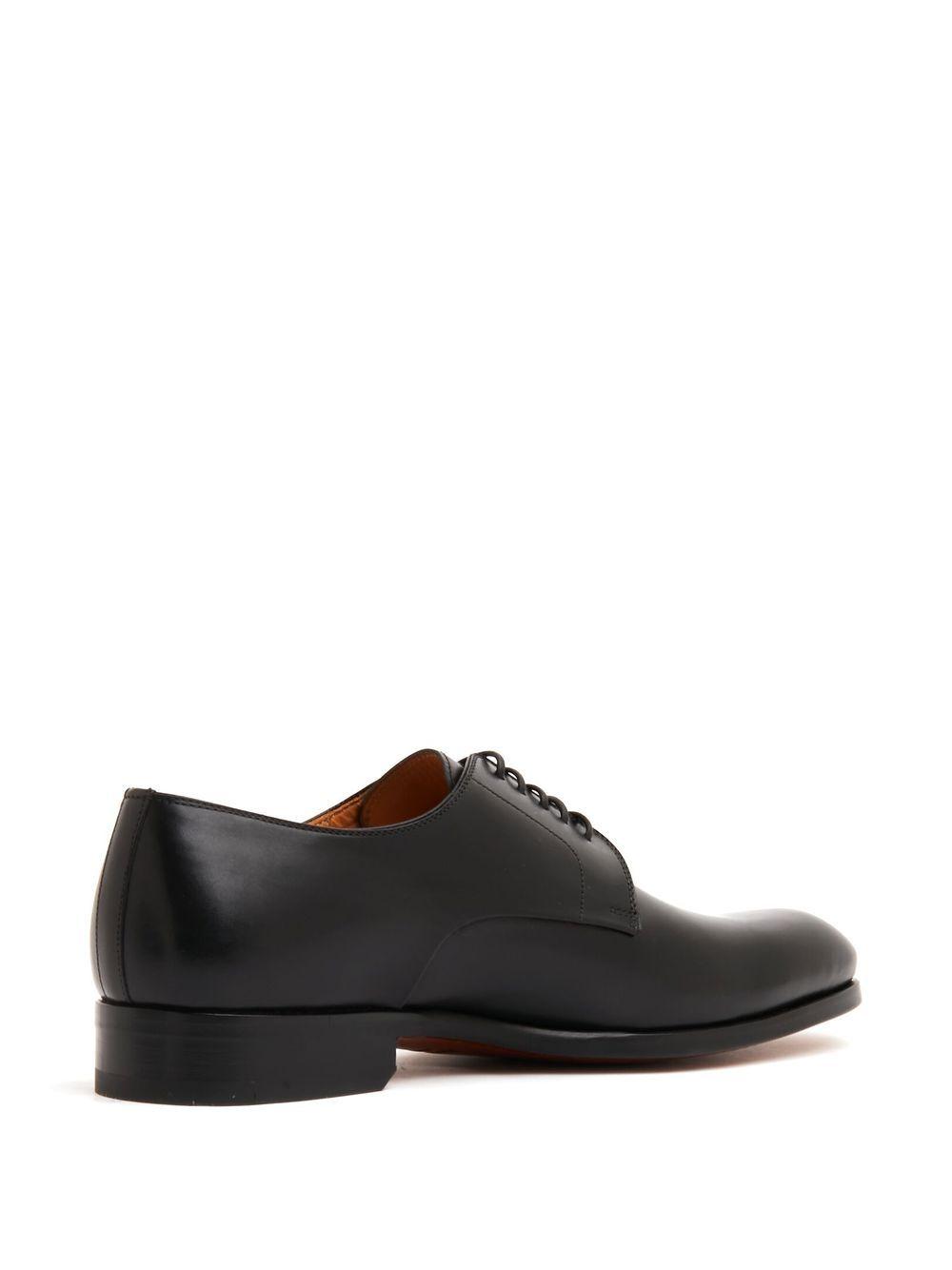 lace-up leather Oxford shoes Product Image