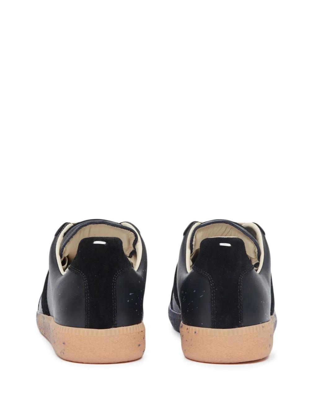 Replica Paint leather sneakers Product Image