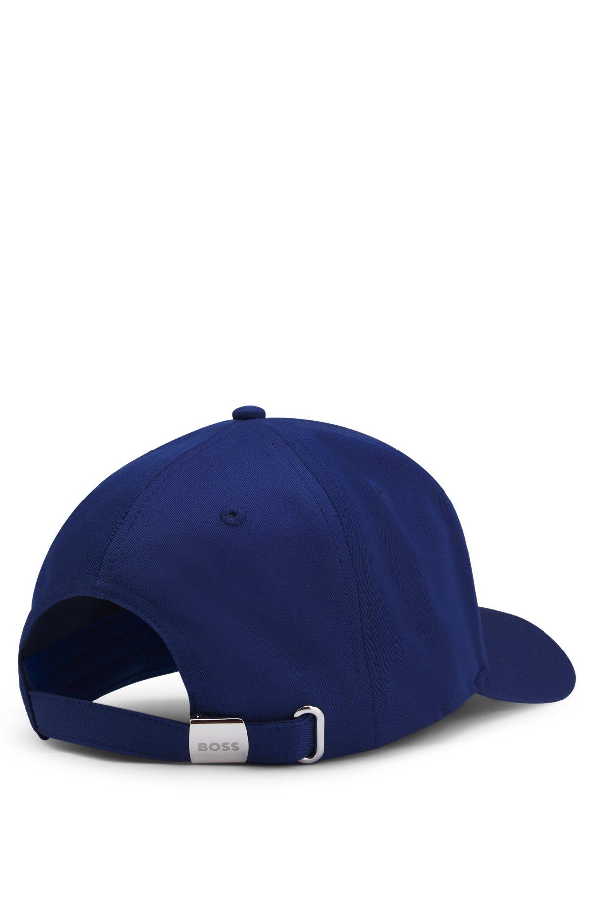 Logo cap in lustrous twill with country-flag badge Product Image