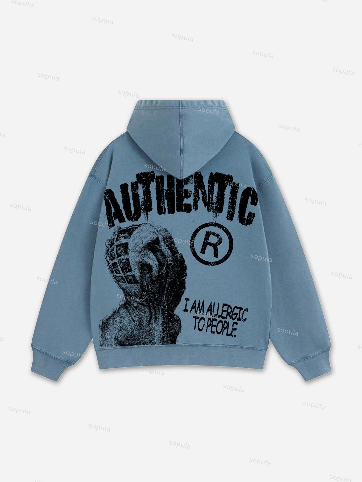 Affliction Sketch Skull Vintage Graphic Cotton T-shirt Product Image