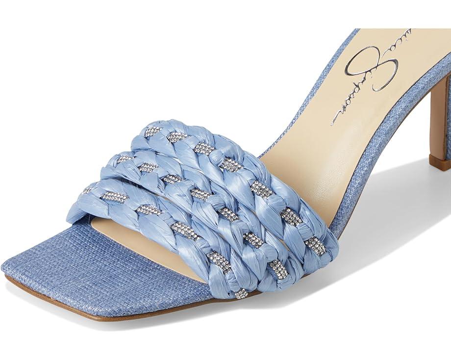 Women's Jessica Simpson Kasova Braided Heeled Sandals Product Image