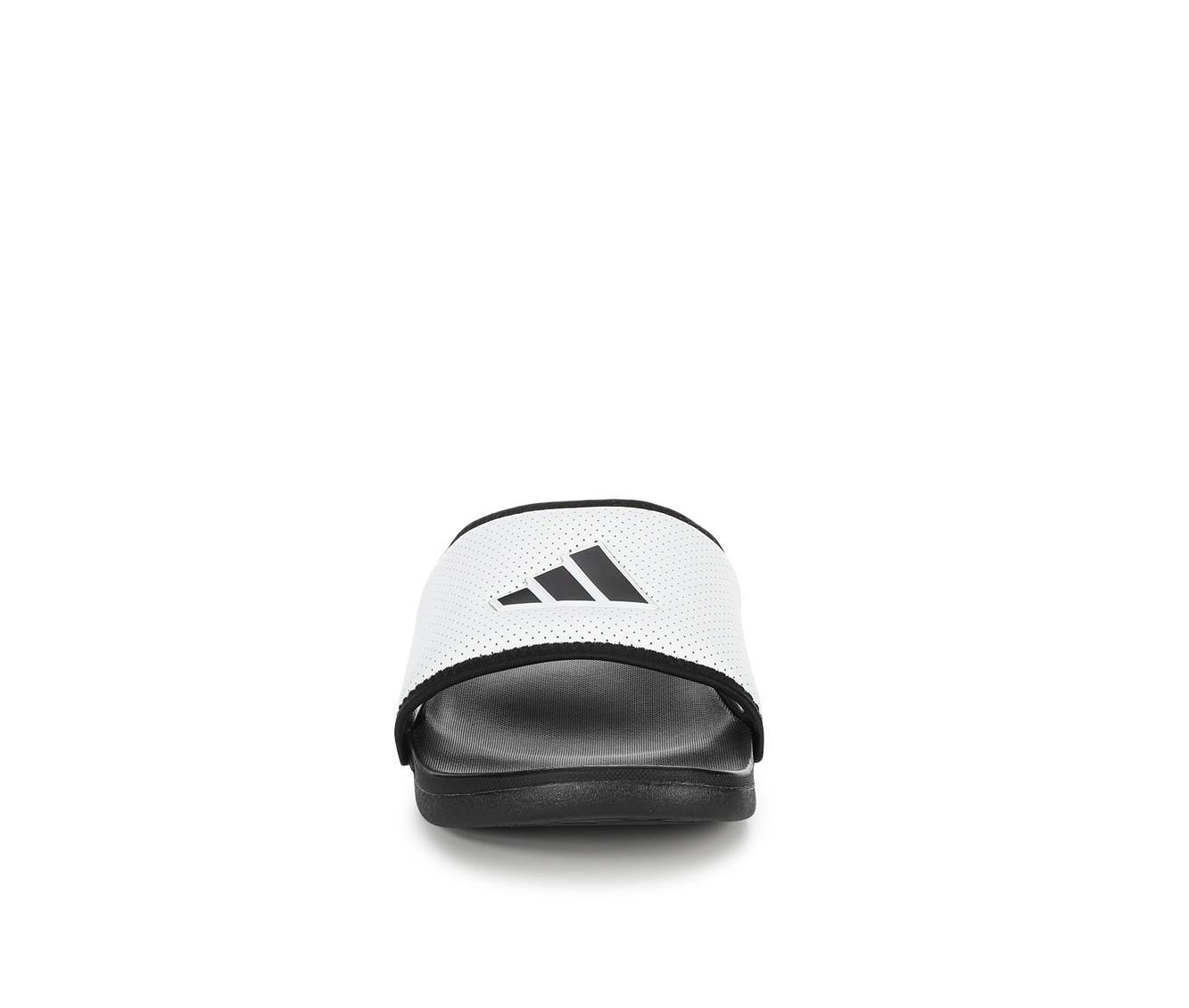 Men's Adidas Adilette Cloudfoam + Logo Sport Slides Product Image