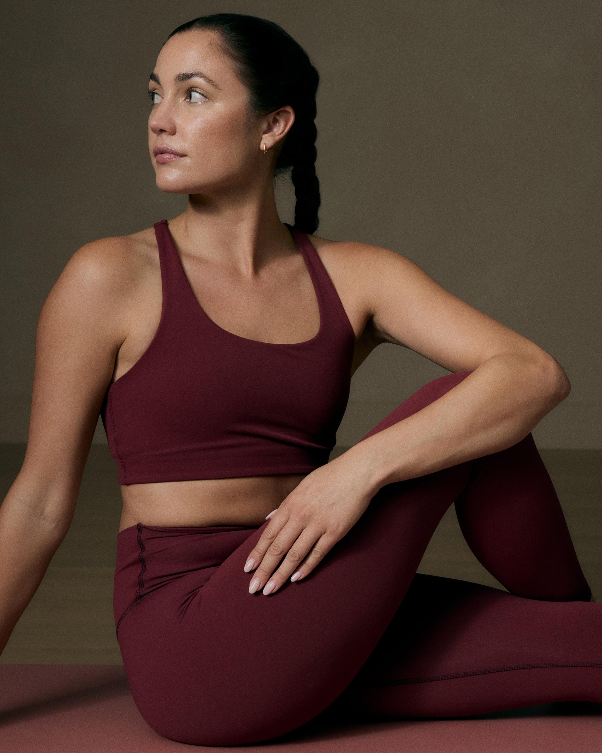 Quince | Women's Ultra-Form Scoop Neck Longline Bra Nylon/Spandex Product Image